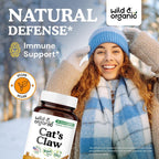 Wild & Organic Product Image Cat's Claw Herbal Supplement 1000 mg