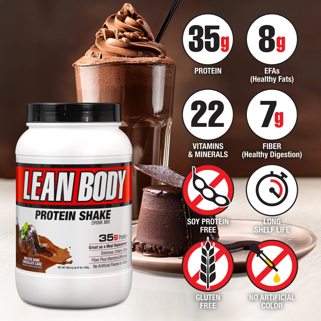 Labrada Nutrition Lean Body Hi-Protein Meal Replacement Shake