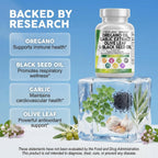 Clean Nutraceuticals Oregano Oil Immune Support - 60 Capsules - image 3