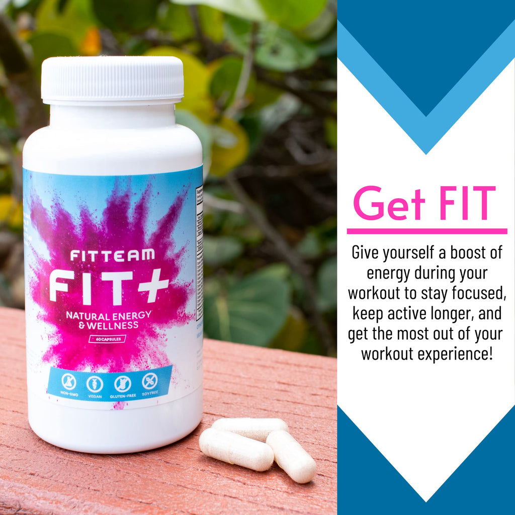 FITTEAM FIT Plus Organic Energy Capsules - 60 Count - image 4