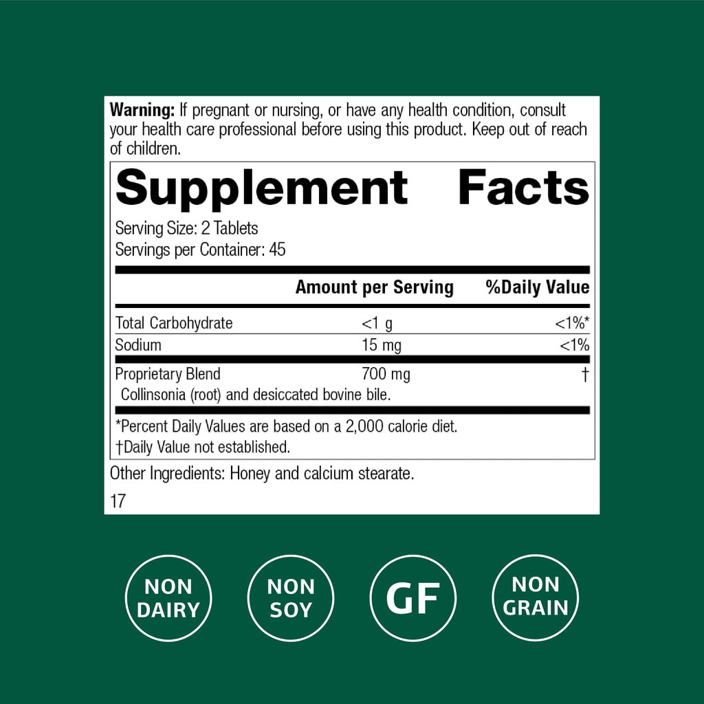 Standard Process Cholacol Gallbladder & Fat Digestion Support - 90 Tablets - image 2