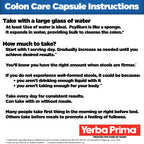 Yerba Prima Prebiotics Colon Care Fiber Caps - 180 Capsules - image 4