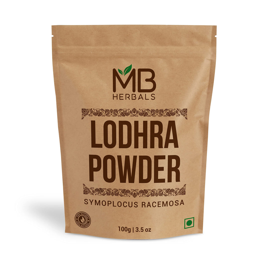 MB Herbals Lodhra Powder for Skin Care - 100 Gram