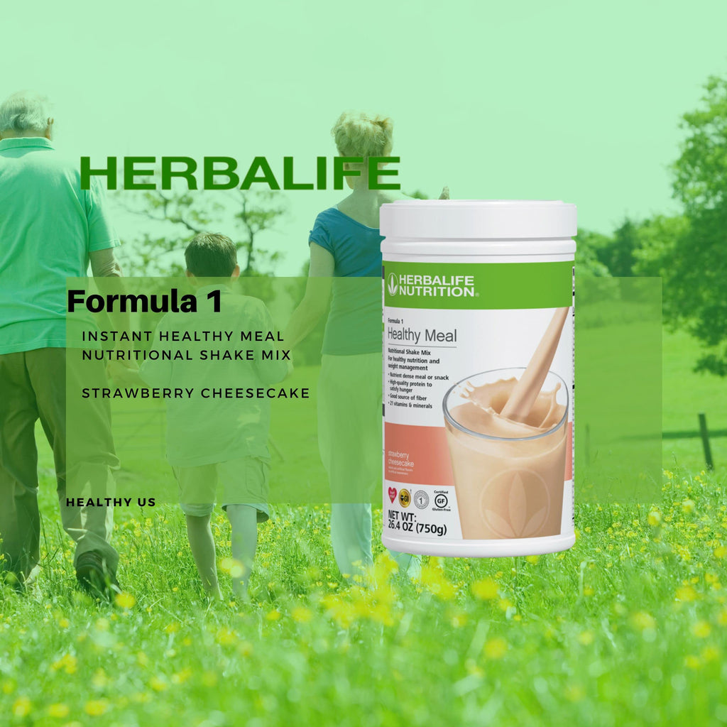 Herbalife Formula 1 Strawberry Cheesecake Nutritional Shake Mix - 750g - image 2