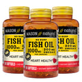 Mason Natural Omega 3 Fish Oil 1000mg for Joint Support - 270 Softgels