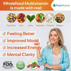 PureNutria Whole Food Multivitamin with Probiotic Enzymes - 120 Caplets - image 5
