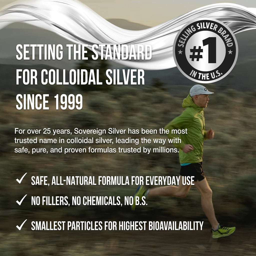 Sovereign Silver Immune Support Colloidal Silver - 2 fl oz - image 8