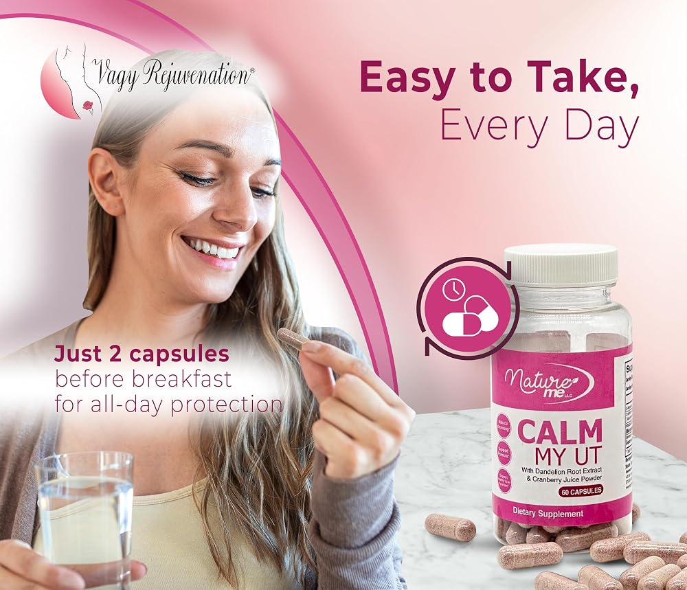 Vagy Rejuvenation Calm My UT Cranberry Supplement - 60 Capsules - image 5