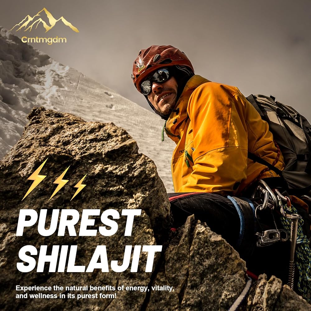 Juebingy Shilajit Capsules with Ashwagandha - 120 Capsules - image 6