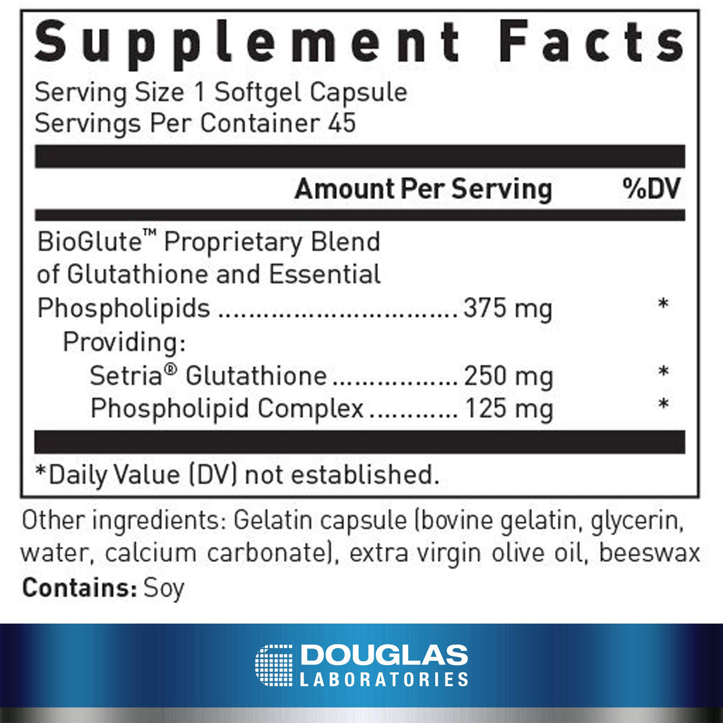 Douglas Laboratories Liposomal Glutathione - 45 Softgels - image 2