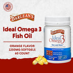 Barlean's Organic Oils Ideal Omega-3 Nutritional Supplement Softgel