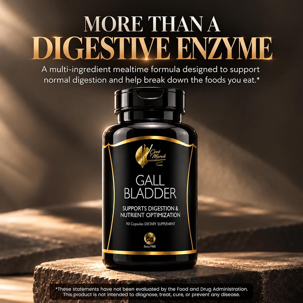 Cocó March Gall Bladder Formula Digestive Enzyme - 90 Capsules - image 2