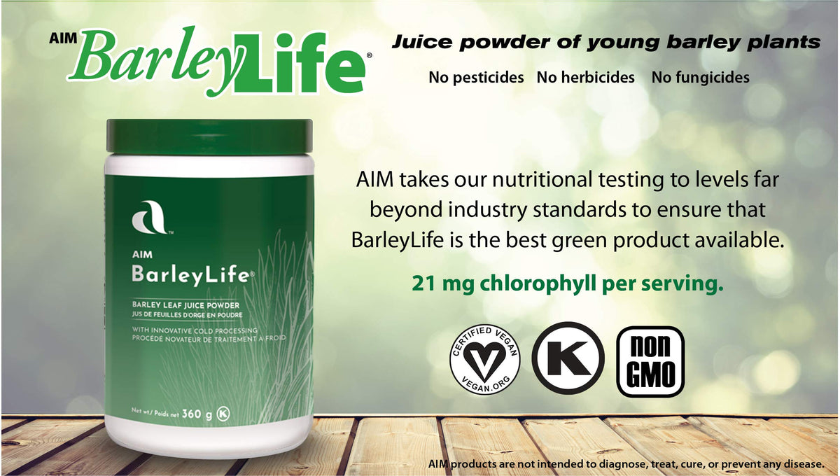 AIM International BarleyLife Barley Grass Powder - 12.7 oz - image 4