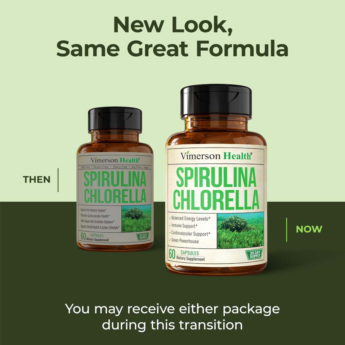 Vimerson Health Organic Spirulina Chlorella Capsules - 60 Count - image 8