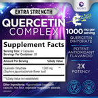 Nature's Peak Quercetin Supplement - Extra Strength Antioxidant