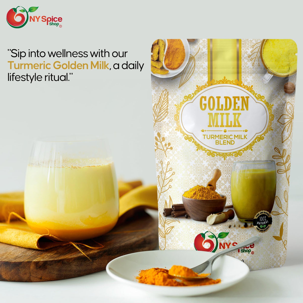 NY Spice Shop Golden Milk Powder