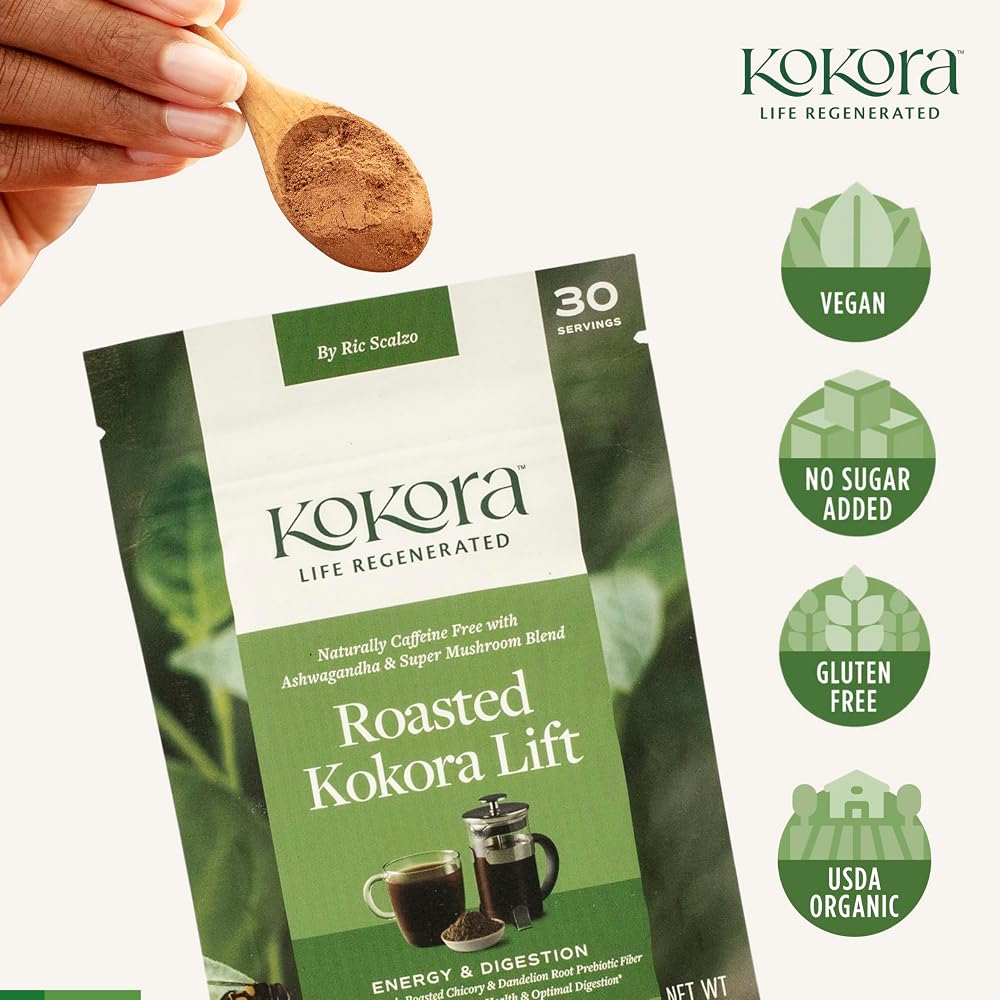 Kokora Roasted Lift Coffee Alternative Mushroom Powder - 120g - image 6