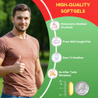 Shifaa Nutrition Halal Omega 3 Fish Oil 2000mg - 120 Softgels - image 7
