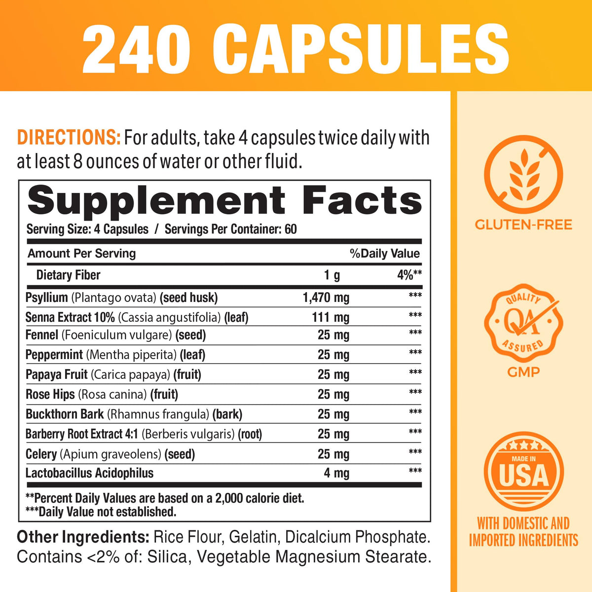 Vitamin World Colon Cleanse & Detox, 240 Capsules - image 2