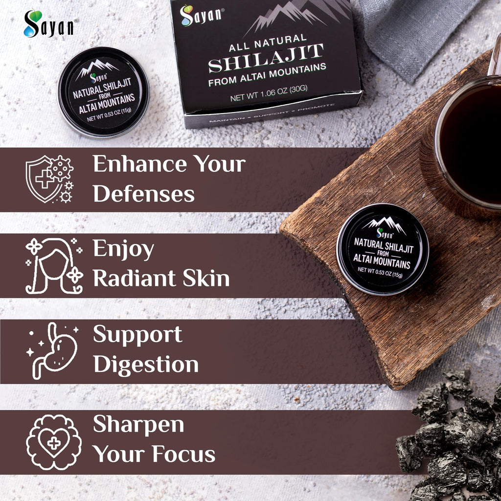 Sayan Shilajit Resin Natural Fulvic Acid - 30 g - image 7