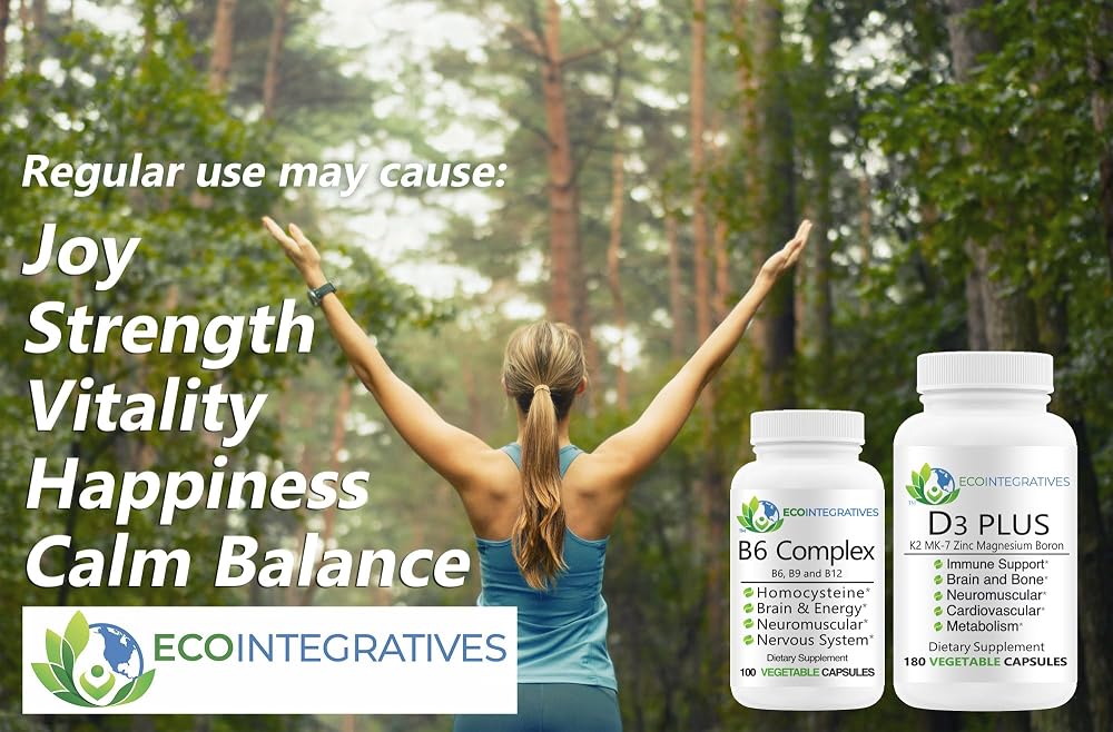 EcoIntegratives D3 Plus Boron Vitamin K2 Magnesium Zinc