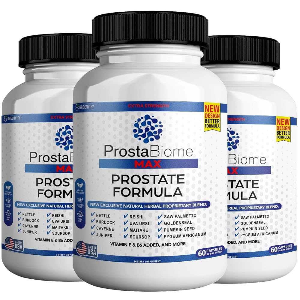 GREENVIFY ProstaBiome Max Prostate Support Formula