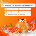 Iman Vitamins Halal Kids Multivitamin Gummies - 90 Count - image 6