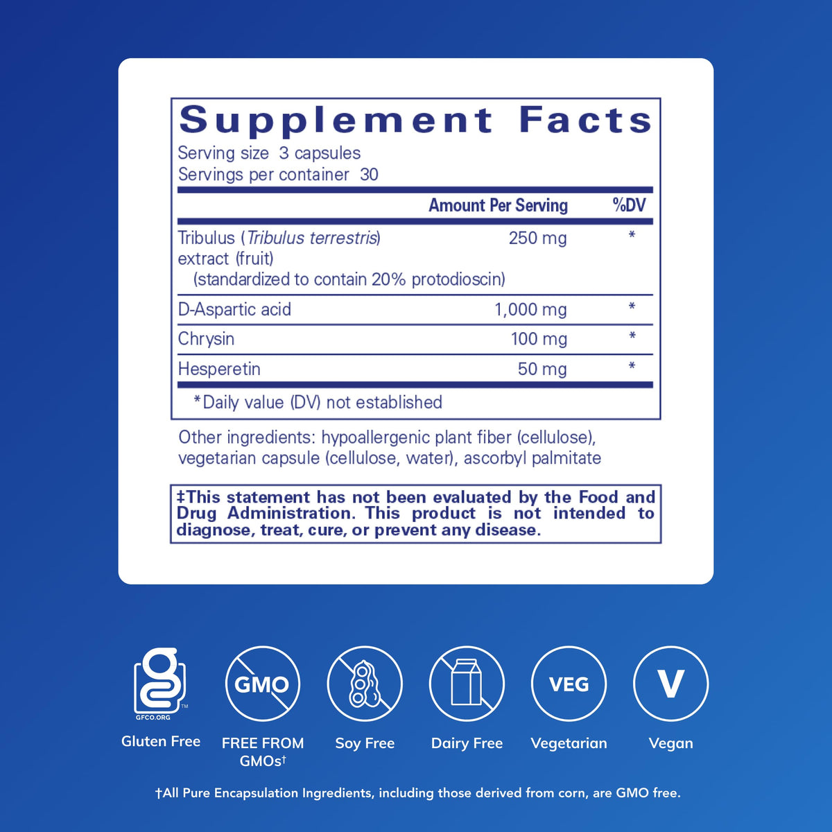 Pure Encapsulations Tribulus Formula - 90 Capsules - image 2