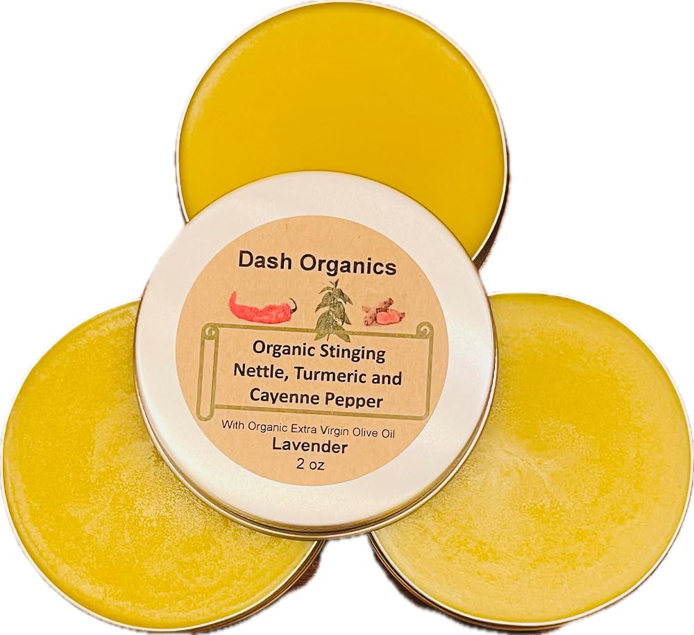 Generic Organic Stinging Nettle, Turmeric & Cayenne Pepper Salve - 2oz