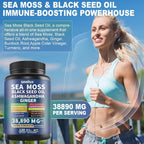 SXNWSN Sea Moss and Shilajit Herbal Supplement - 120 Capsules - image 5