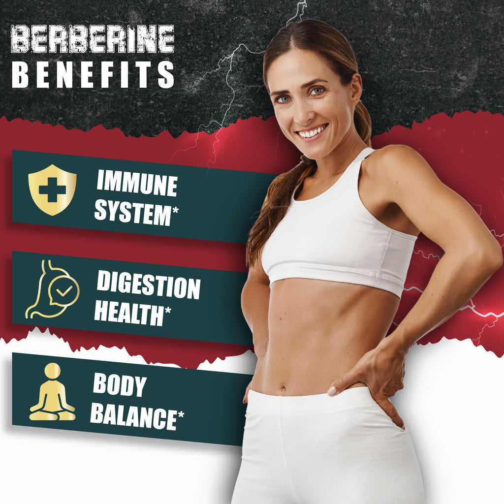 BMVINVOL Berberine HCl with Ceylon Cinnamon & Turmeric - 90 Capsules - image 5