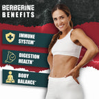BMVINVOL Berberine HCl with Ceylon Cinnamon & Turmeric - 90 Capsules - image 5