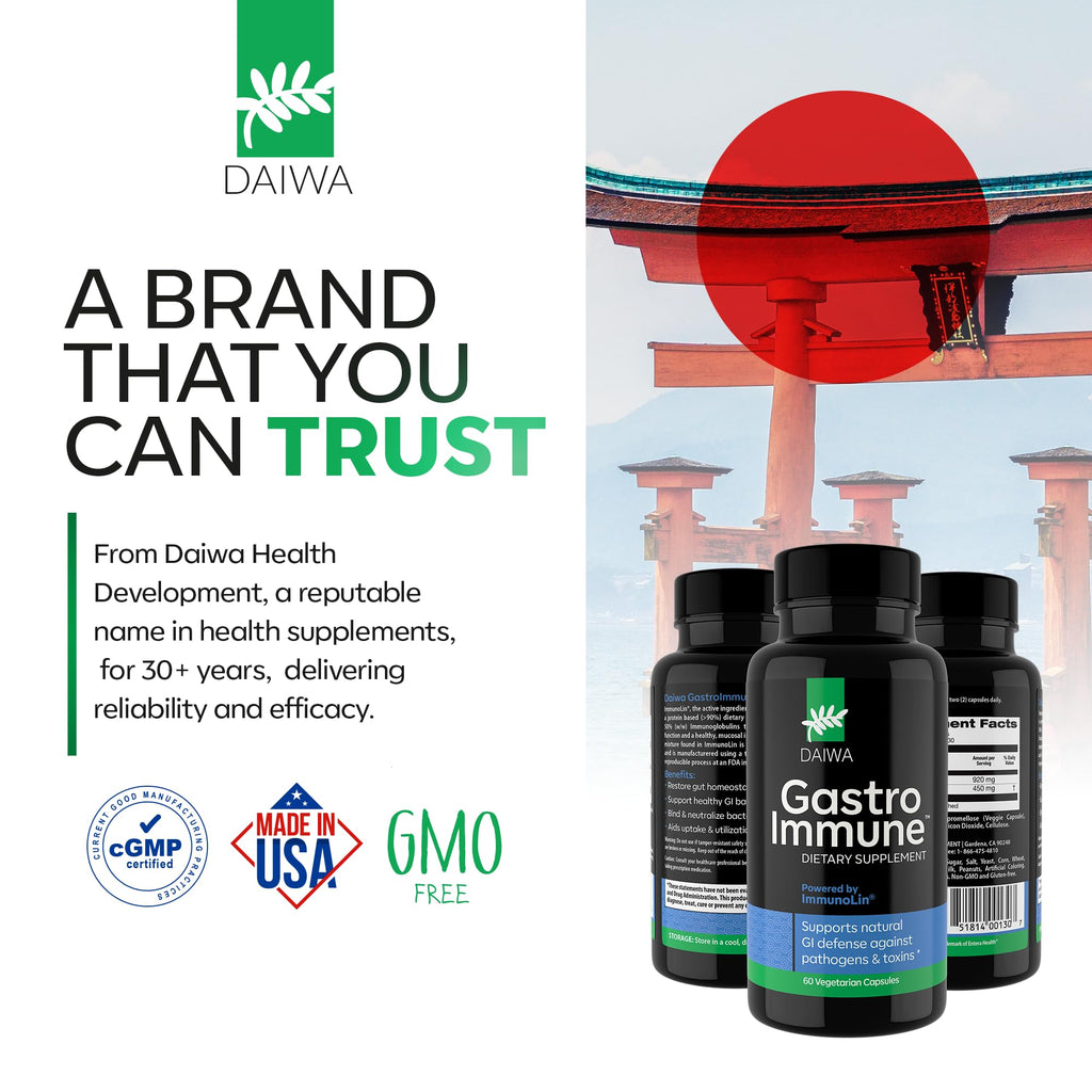 Daiwa - Gut Health and Immunity Supplement - Non-GMO