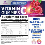 Nature's Nutrition Vitamin C Gummies - 100% Daily Value VitaminC