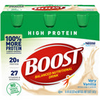 BOOST High Protein Nutritional Drink Vanilla - 6 Count