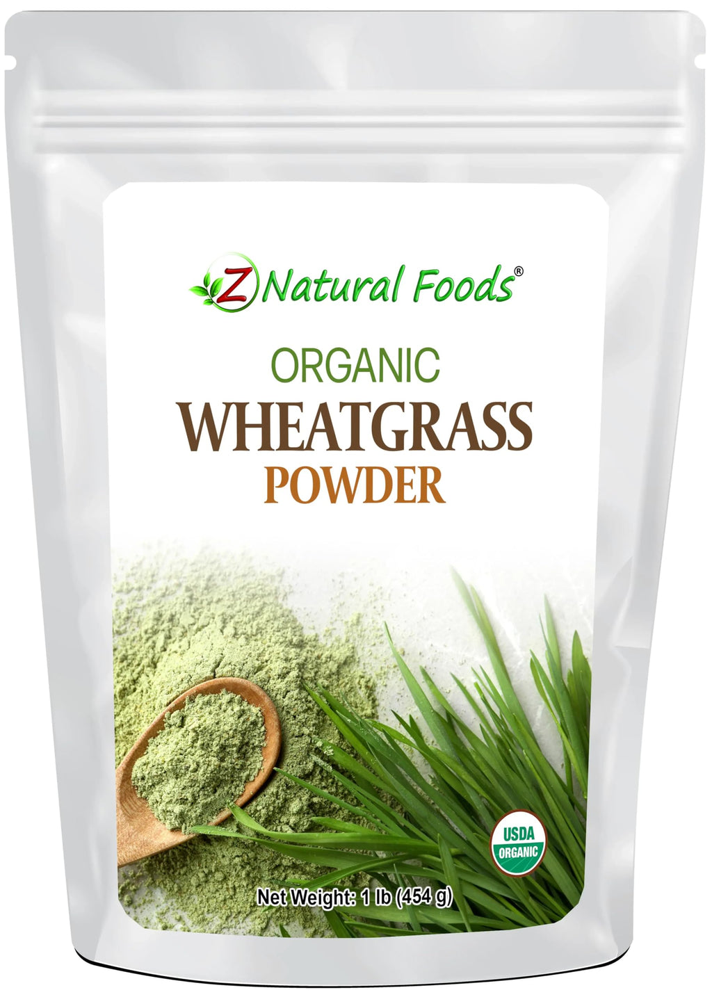 Z Natural Foods Organic Wheatgrass Powder - 1 lb