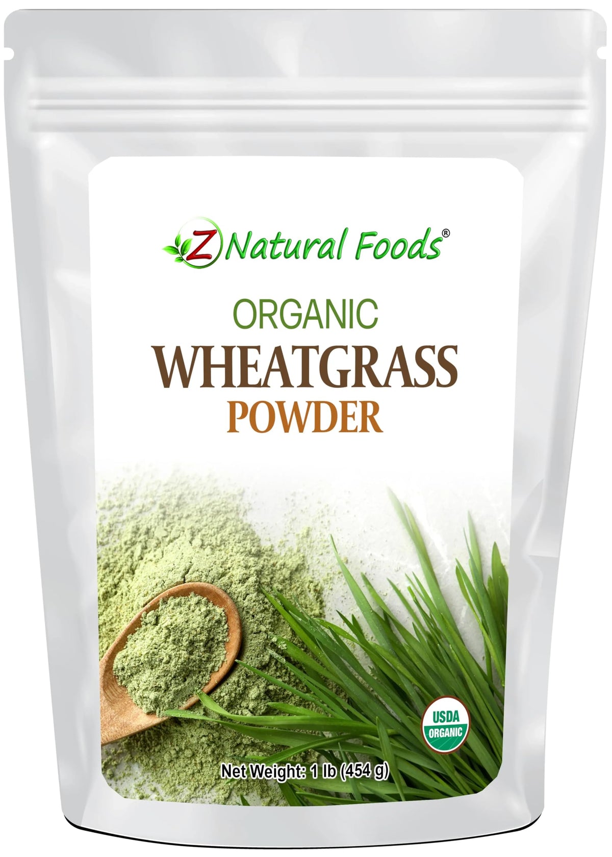 Z Natural Foods Organic Wheatgrass Powder - 1 lb