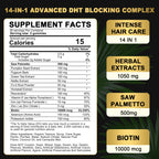 LILICARE DHT Blocker Gummies Hair Growth Supplement