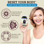 Teraputics L-Methylfolate 15mg Brain Support - 120 Vegan Capsules - image 5