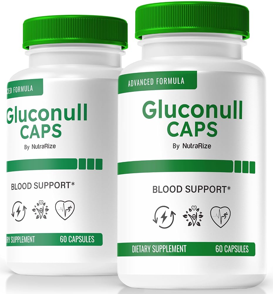 NutraRize Gluconull Caps Glyco Optimizer Energy Support - 120 Capsules