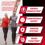 DEDICAD NAD Supplement 1000 mg Energy & Brain Function - 60 Capsules - image 3