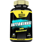 Mecisco Nattokinase Supplement with Trans-Resveratrol - 60 Capsules