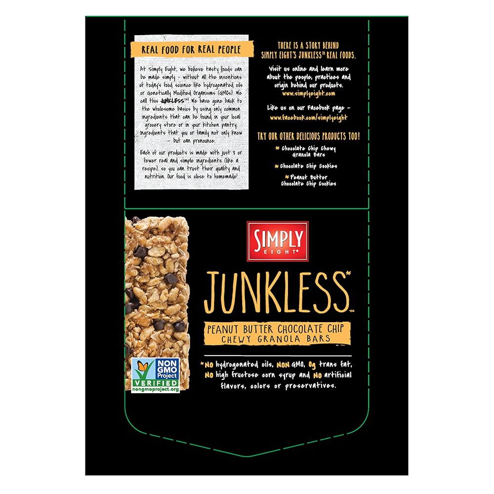 Simply Eight Junkless Chewy Granola Bars - image 6