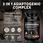 Zeal Naturals Adaptogenic Ashwagandha Complex Stress Relief - 90 Capsules - image 2