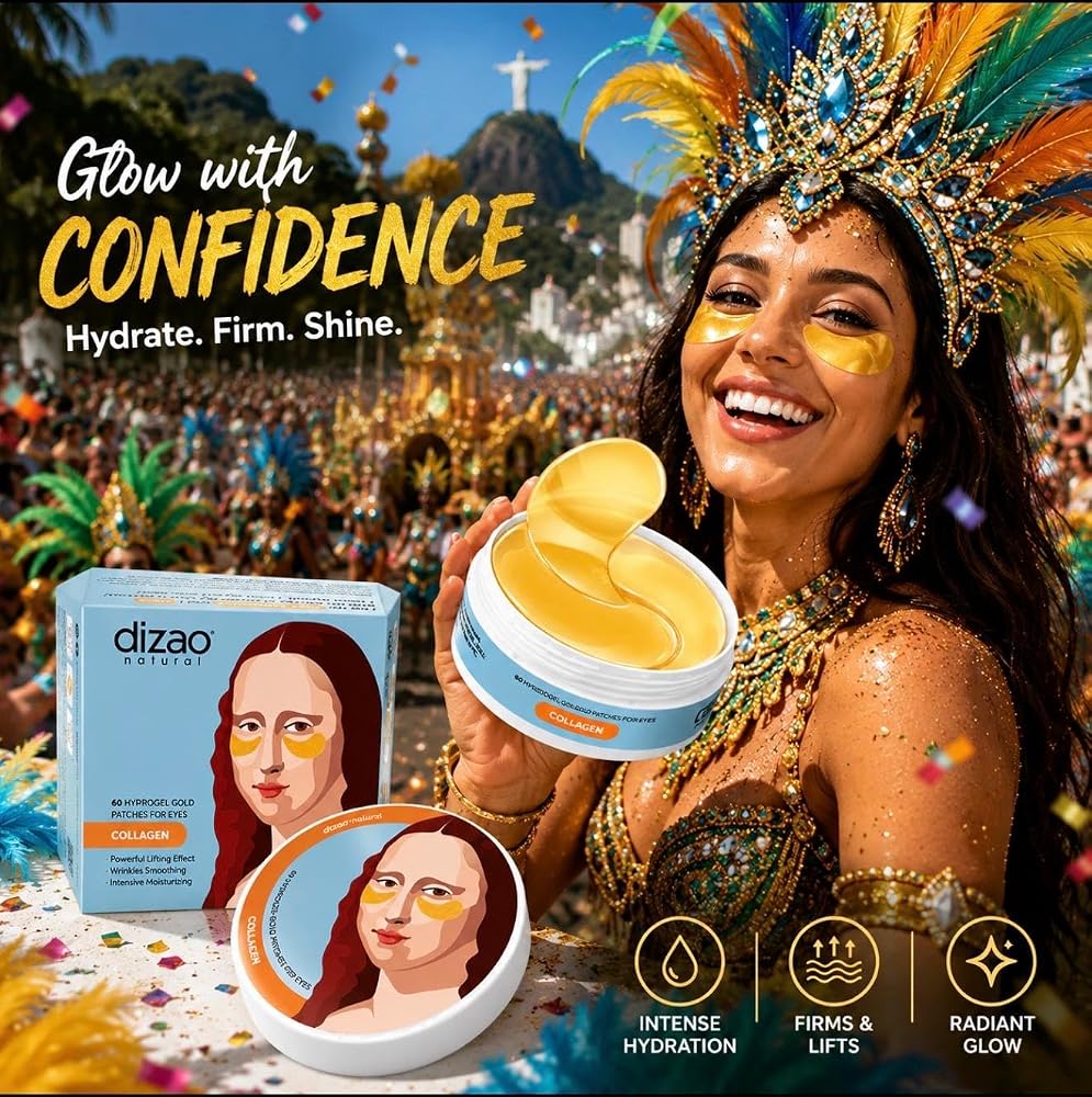 Dizao Collagen Under Eye Patches, Firming & Smoothing - 60 Patches - image 9