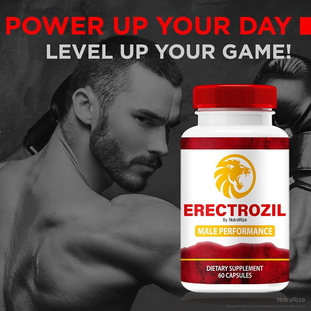 NutraRize Erectrozil Pills for Men Stamina Support - 120 Capsules - image 4