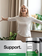 Horbäach Lion's Mane Mushroom Extract - 120 Capsules - image 6
