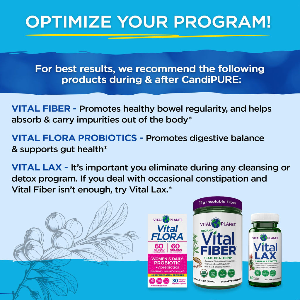 Vital Planet Vital CandiPURE Intestinal Cleanse - 14 Day Kit - image 5