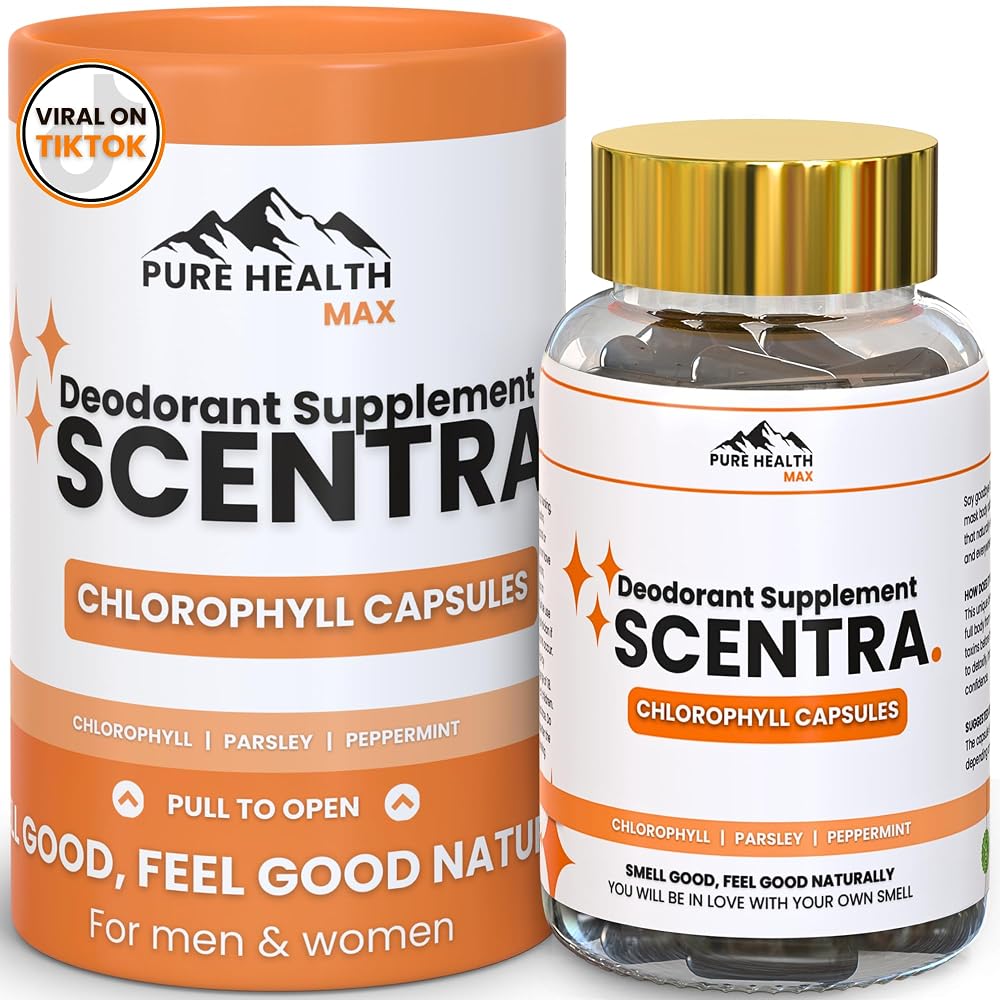 Pure Health Max Scentra Chlorophyll Capsules - 60 Tablets