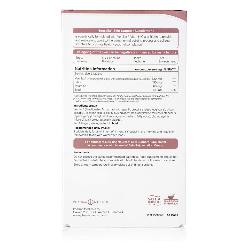 Nourella Tables Active Skin Support Supplement Tablet - 60 Tablets - image 2